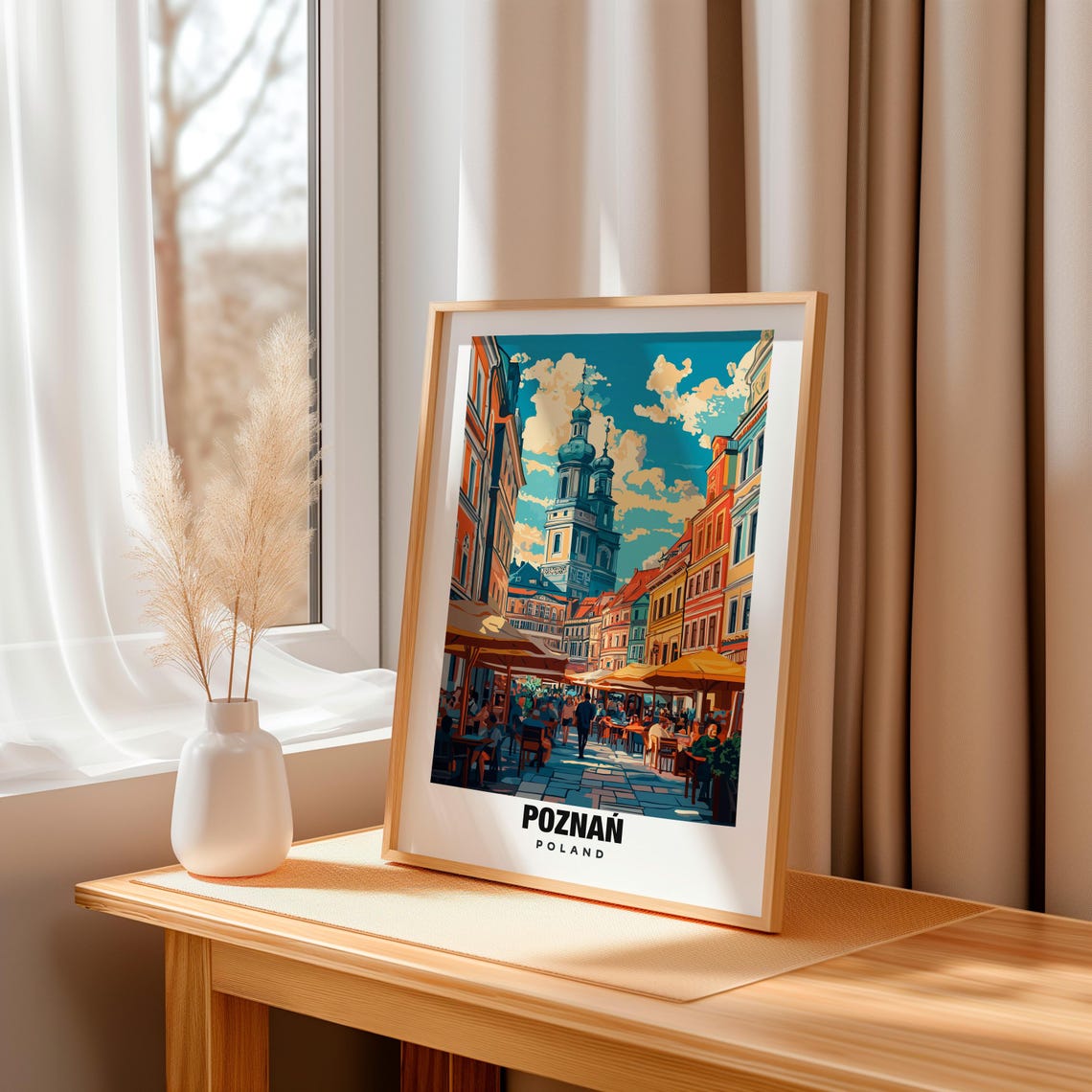 Pozna Print Poland Poster Pozna Views Pozna Old Town Pozna City Poland Charm Pozna Beauty Pozna Heritage Pozna Art - Image 3