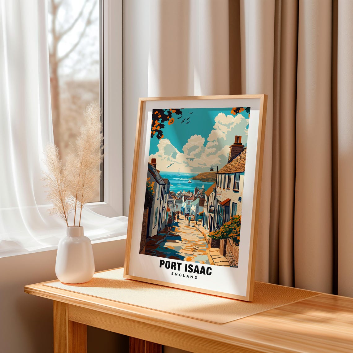 Port Isaac Print England Poster Port Isaac Views Port Isaac Harbour Port Isaac Village England Charm Port Isaac Beauty Port Isaac - Image 3
