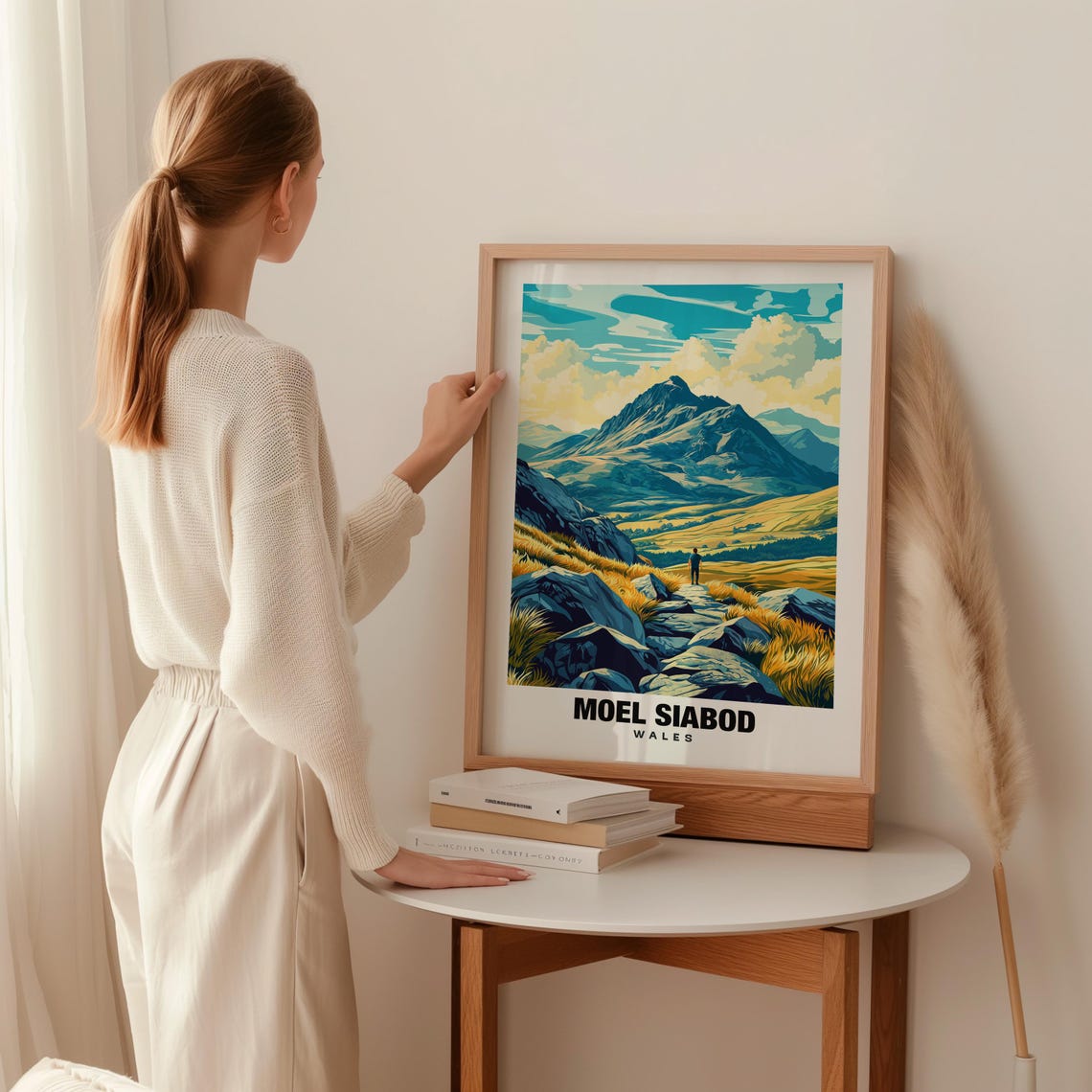 Moel Siabod Print Wales Poster Moel Siabod Views Moel Siabod Peaks Moel Siabod Mountain Wales Charm Moel Siabod Beauty Moel Siabod - Image 2
