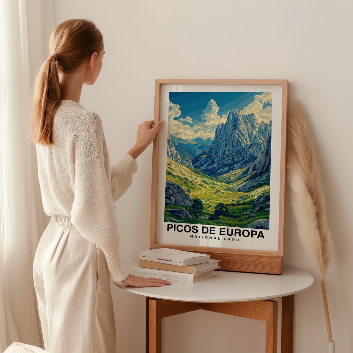 Picos De Europa National Park Print Spain Poster Travel Wall Art Nature Print Scenic Art Mountain Decor Landscape Print Travel Print - Image 2