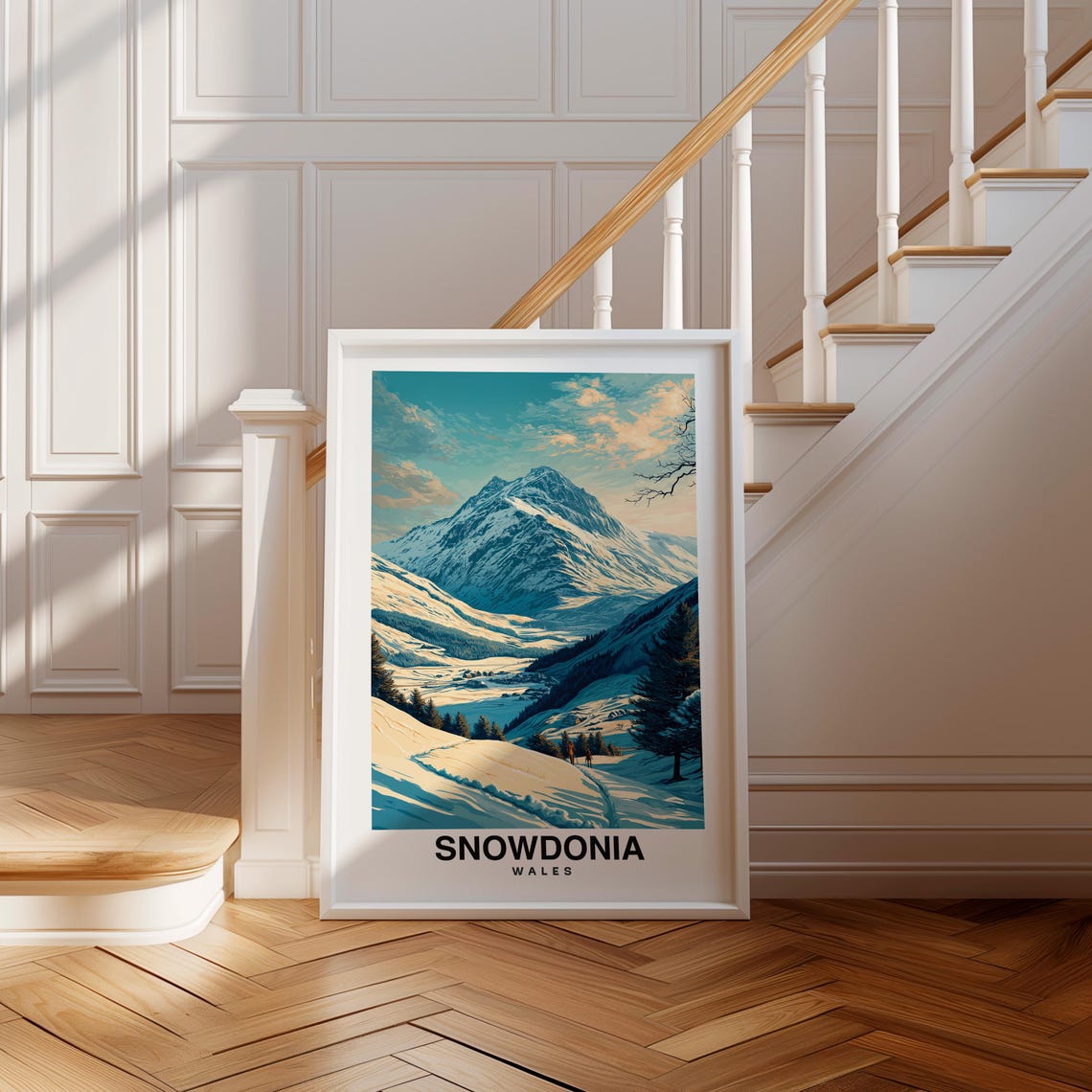 Snowdonia Print Wales Poster Travel Wall Art Mountain Print Scenic Art Nature Decor Landscape Print Uk Poster Travel Poster