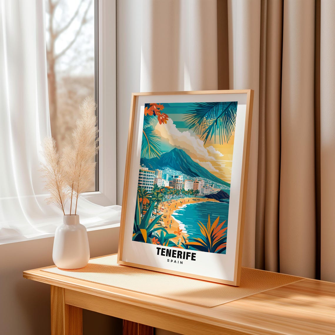Tenerife Print Spain Poster Tenerife Views Tenerife Beaches Tenerife Island Spain Charm Tenerife Beauty Tenerife Heritage Tenerife - Image 3