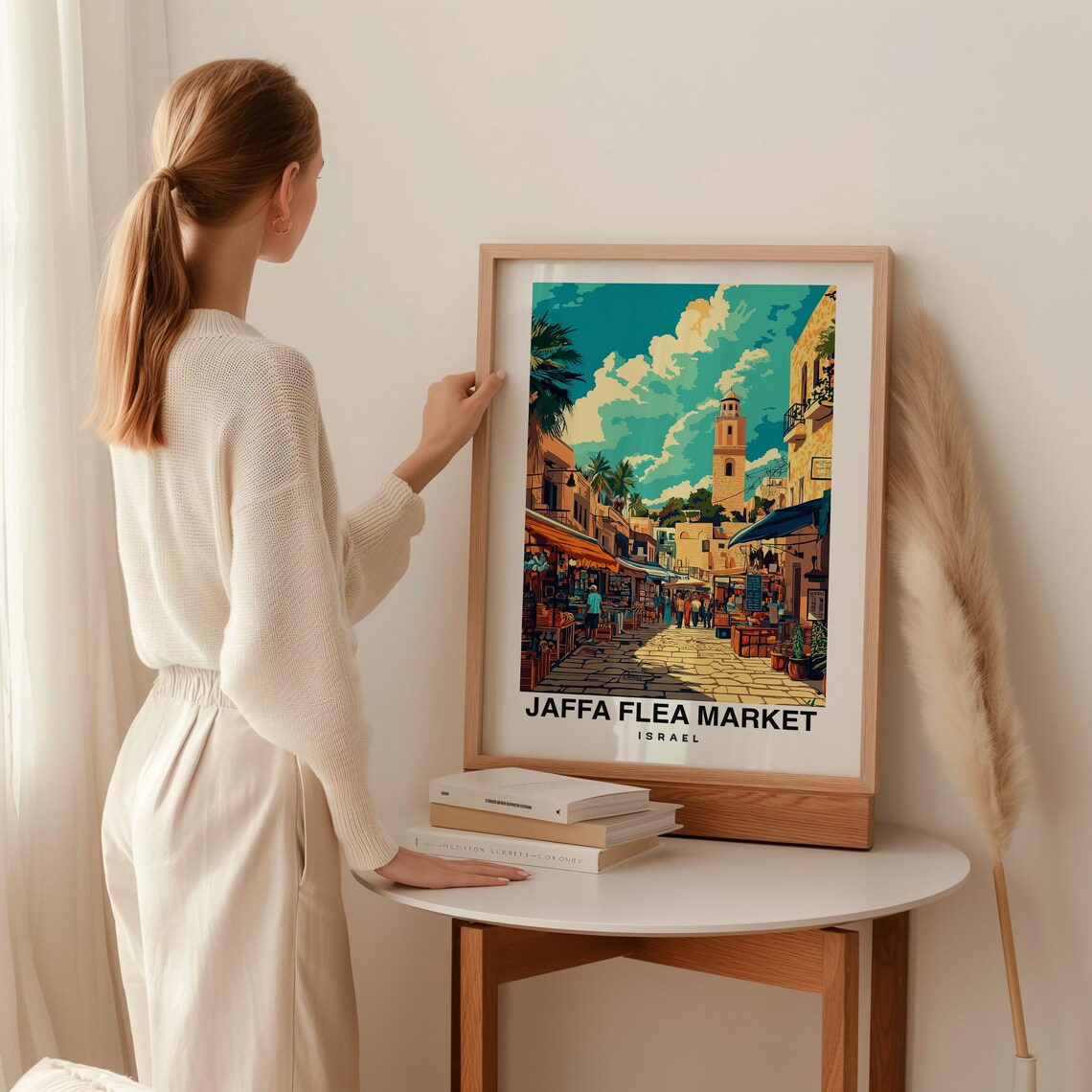 Jaffa Flea Market Travel Print Wall Art Jaffa Israel City Print Jaffa Flea Market Travel Gift Jaffa Flea Market Poster Travel Gift - Image 2