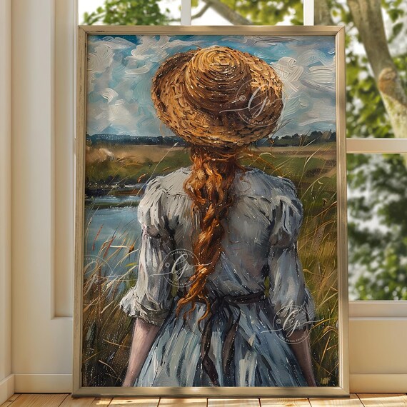 Anne Of Green Gables Art Print, Cottage Core Decor
