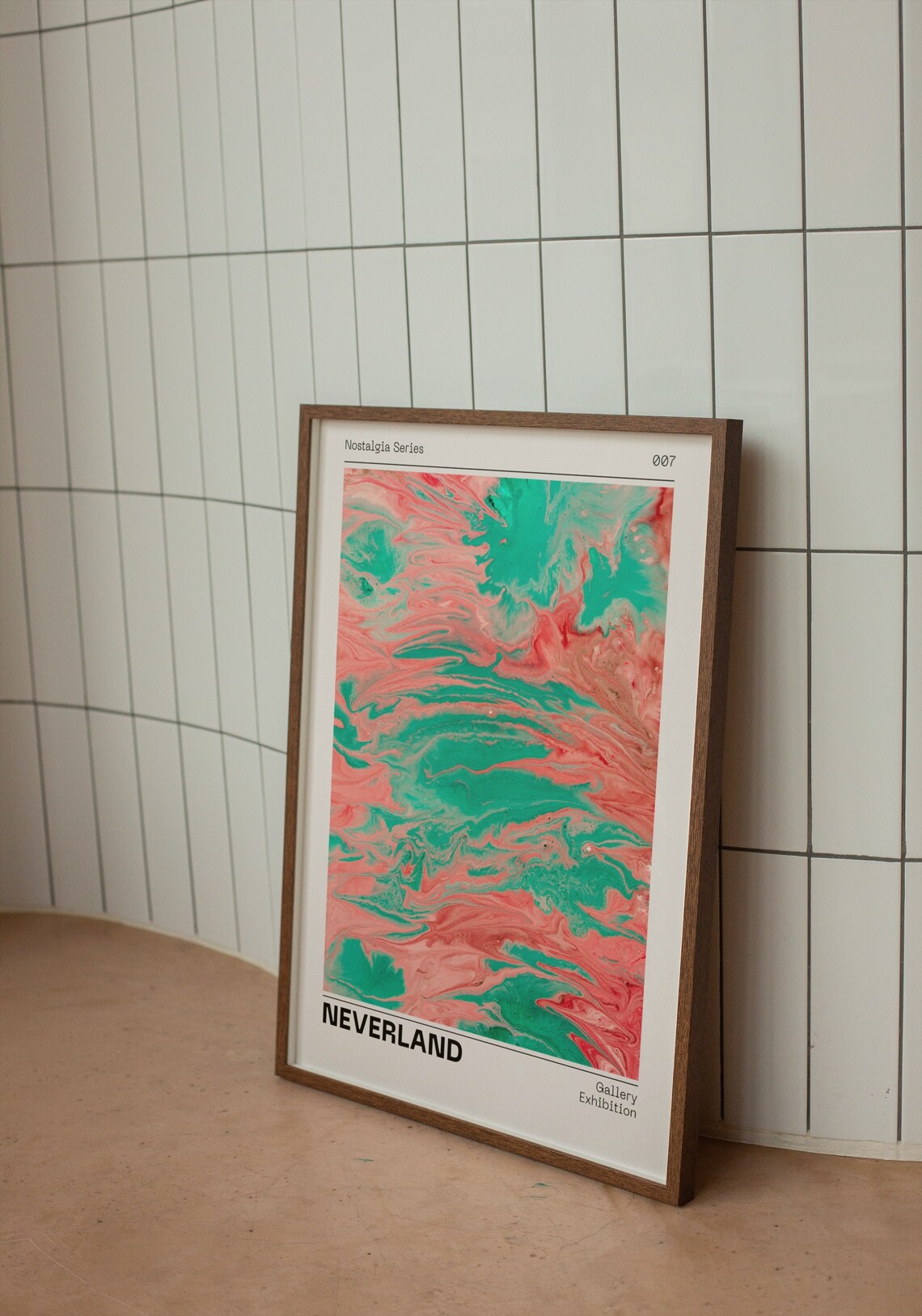 Neverland Euphoria Aura Poster, Retro Gradient - Image 2