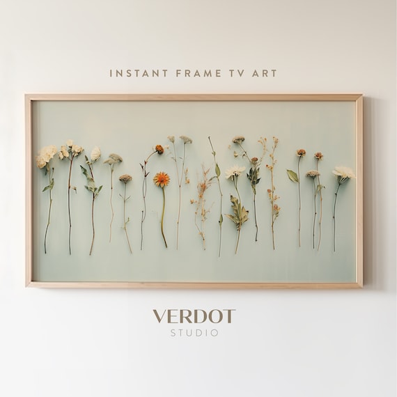 Spring Flowers Art Print, Vintage Boho Floral Decor