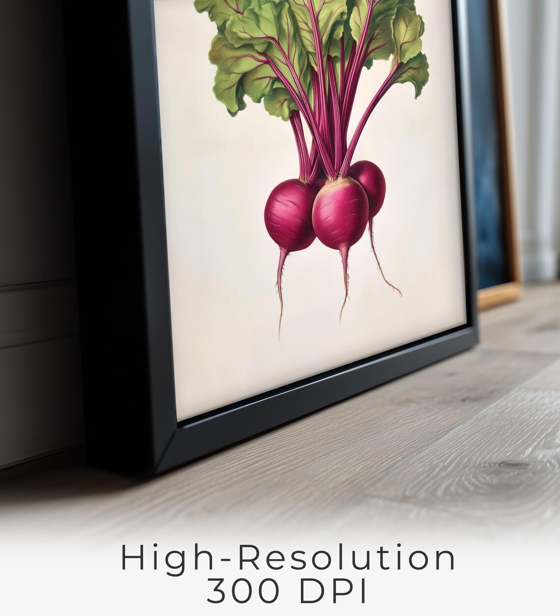 Beet Wall Art, Rustic Farmhouse Style - Image 2