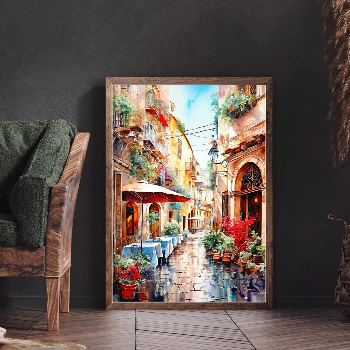 Rome Travel Poster, Italy and Roma Art Print - Image 2