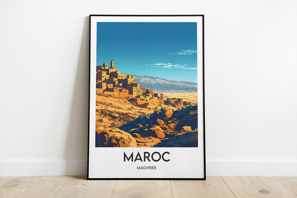 Morocco Poster Poster Decoration