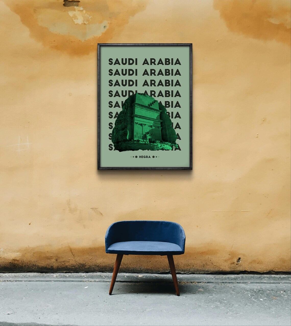 Saudi Arabia Hegra Poster, Ancient Architecture - Image 3