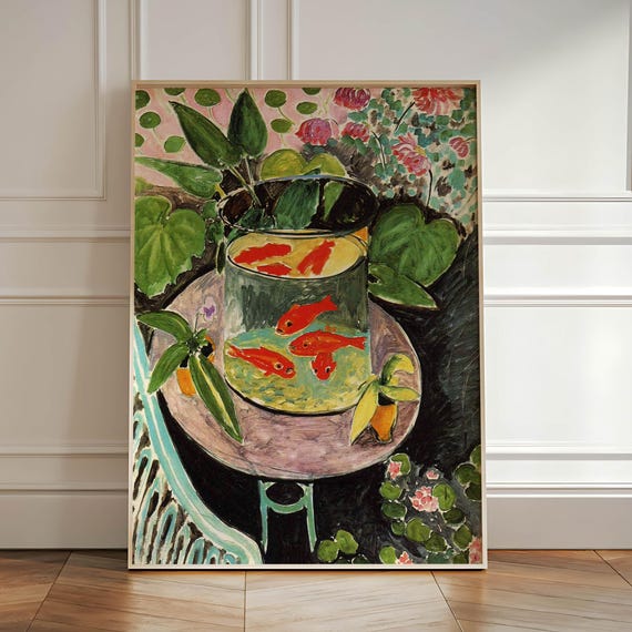 Henri Matisse, The Goldfish Art Print