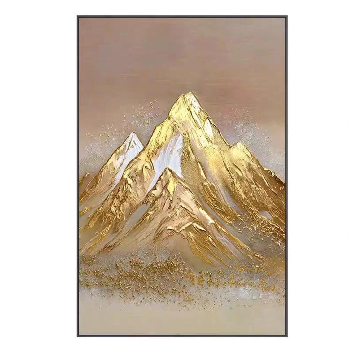 Abstract Mountain Wall Art Print, Modern Design - Image 2