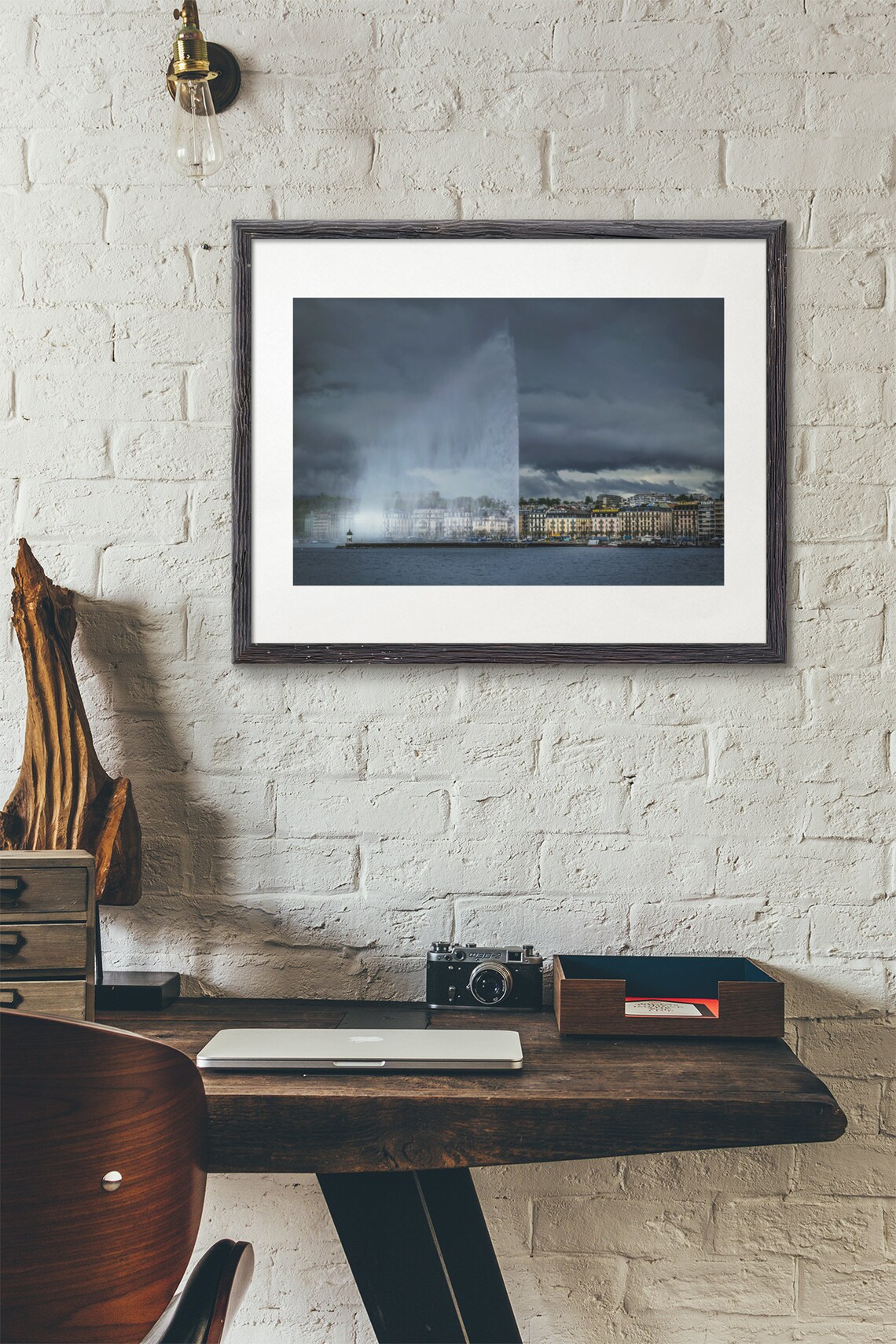 Lake Geneva Photo, Switzerland Travel Poster - Image 3