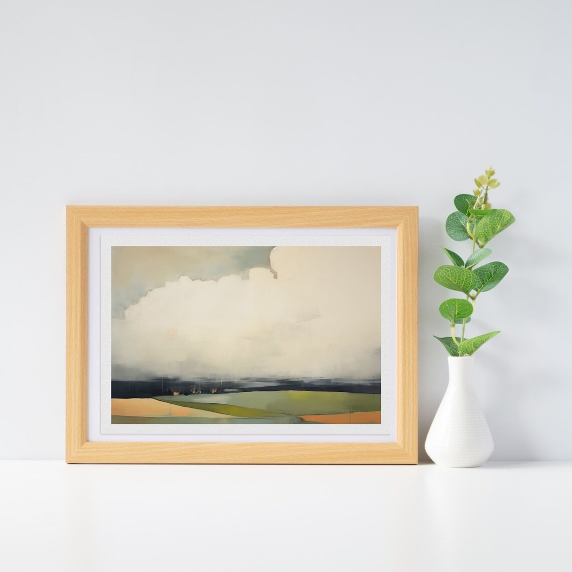 Abstract Landscape Art Print, Modern Landscape - Image 3