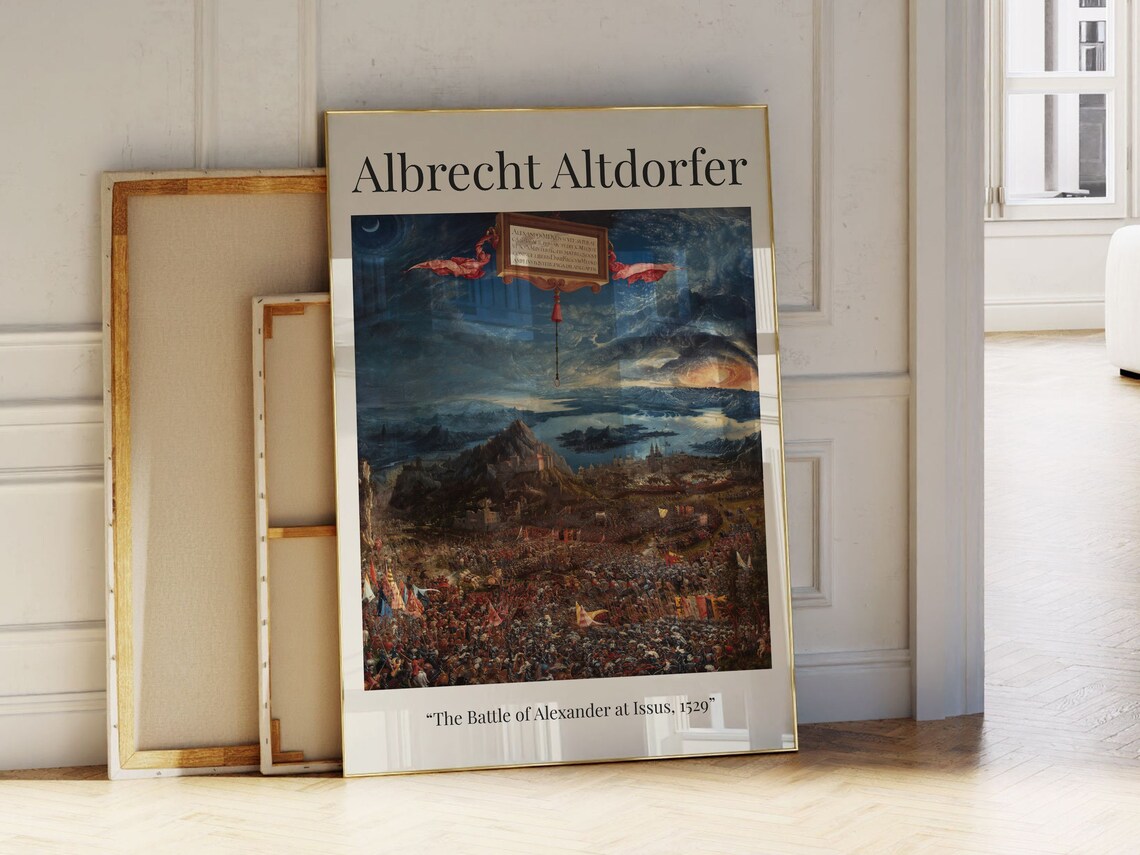 The Battle Of Alexander At Issus Albrecht Altdorfer Famous Painting Painting Poster Modern Wall Art Art Print - Image 2