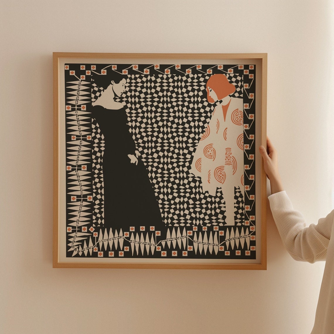Koloman Moser Vienna 1903 Art Nouveau Art Print