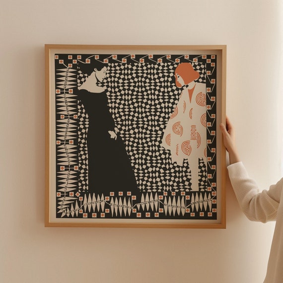 Koloman Moser Vienna 1903 Art Nouveau Art Print