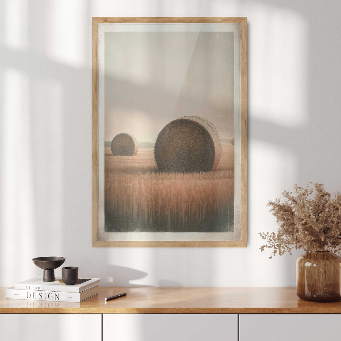 Bay Hale Print, Farmhouse Countryside Art Print - Image 2