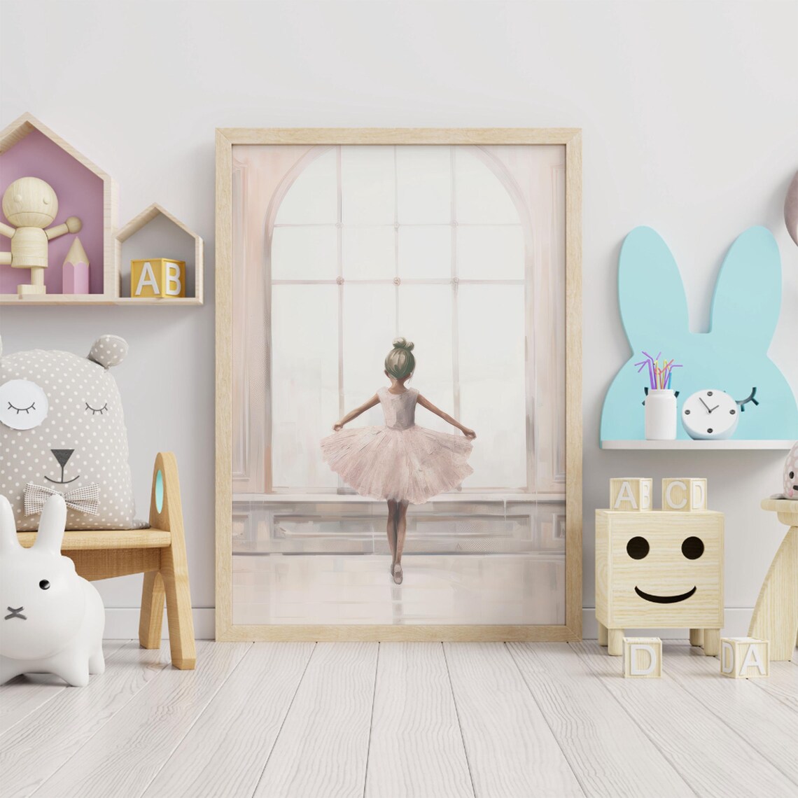 Ballet Nursery Vintage Art Print, Ballerina Decor - Image 5