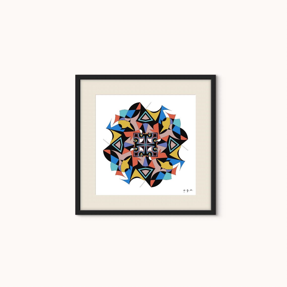 Mandala Meditation Yoga Geometric Pattern Design
