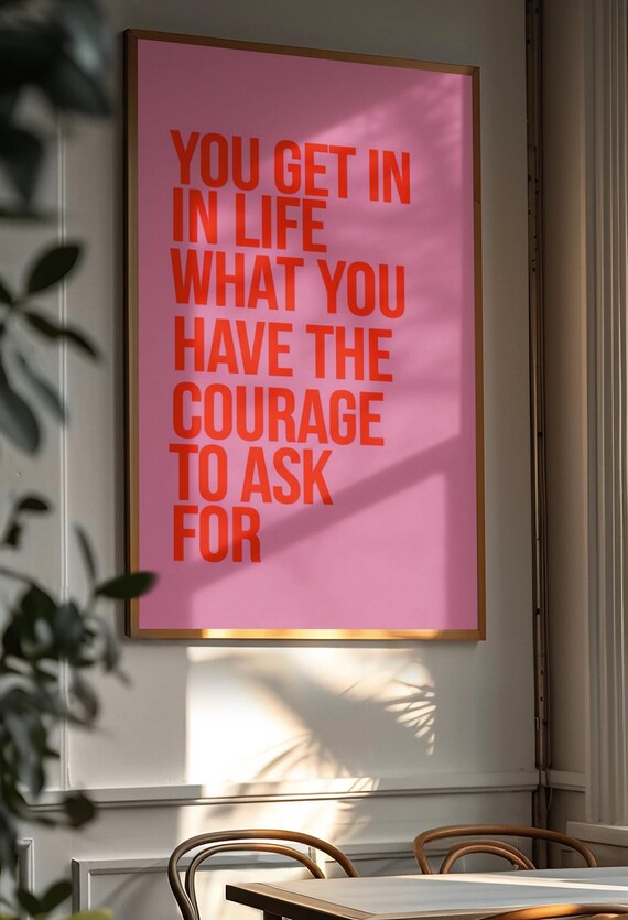 Empowering Motivational Quote, Bold Modern Typography