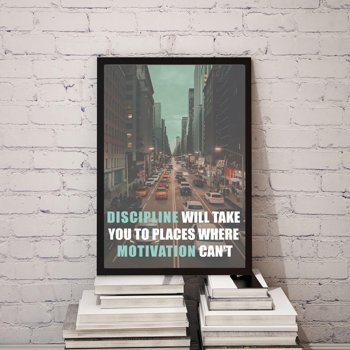 Discipline Is More Important - Affirmation Print - Image 3