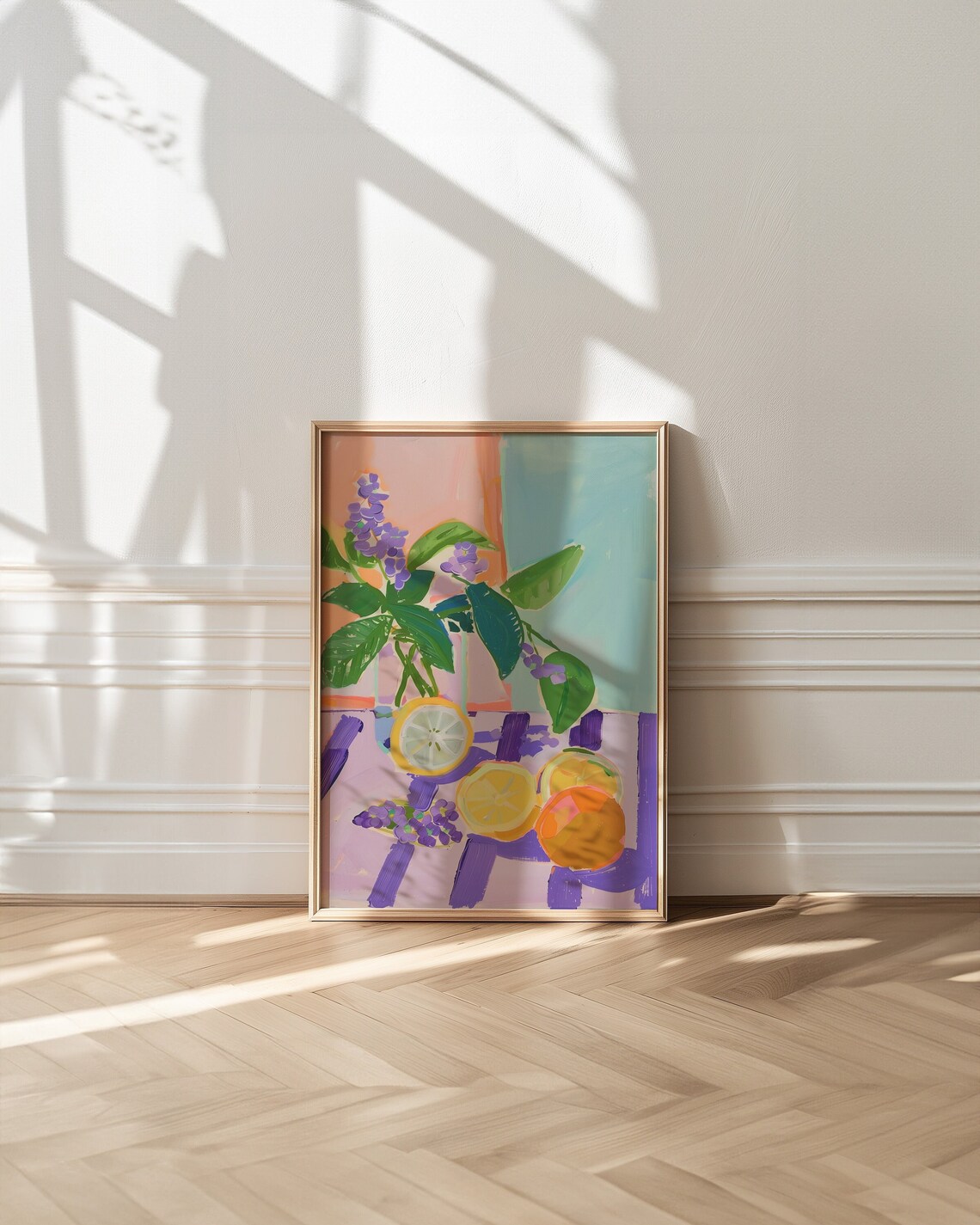 Matisse-Inspired Danish Pastel Art Print