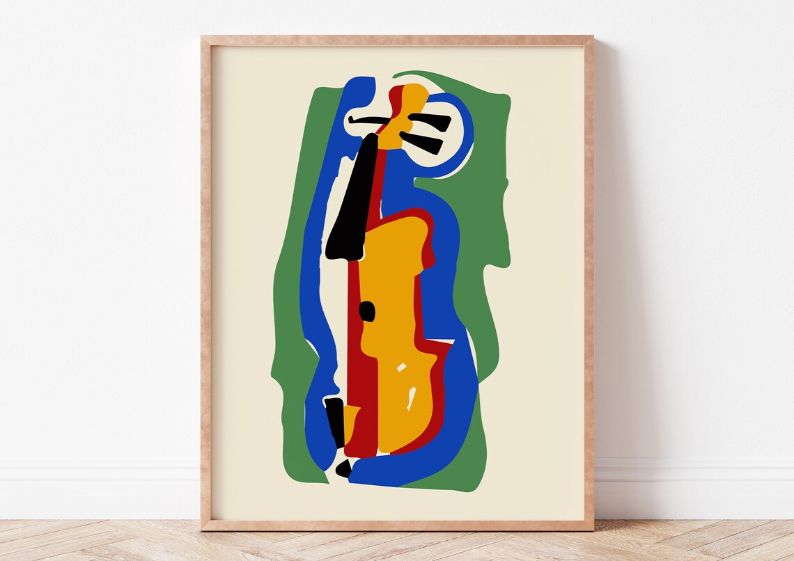 Amadeo de Souza Cardoso Bold Abstract Modernist Painting Vintage Art Poster