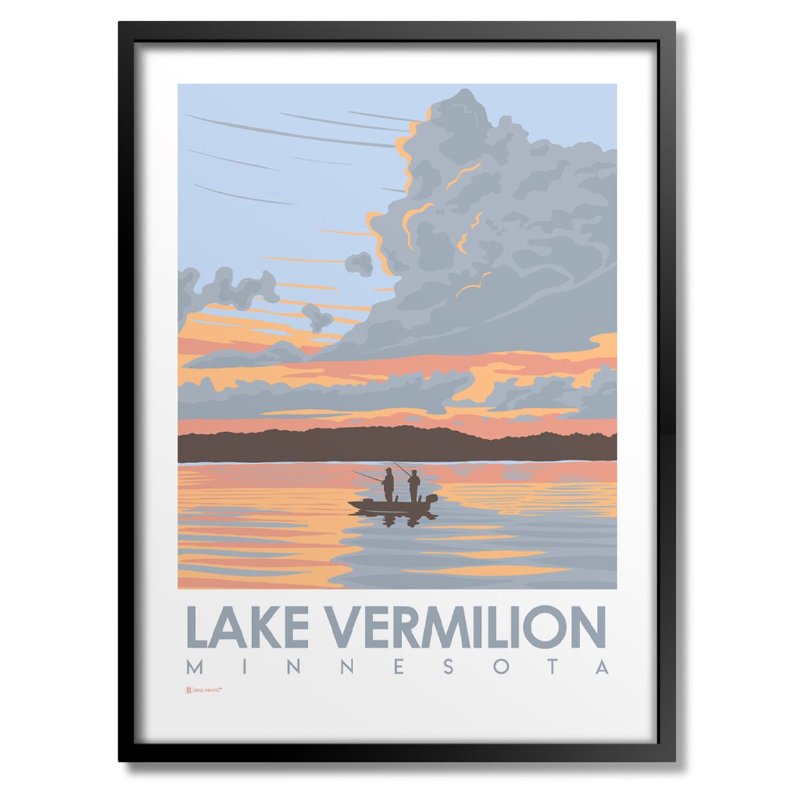 Lake Vermilion Art Print