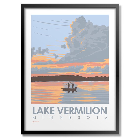 Lake Vermilion Art Print
