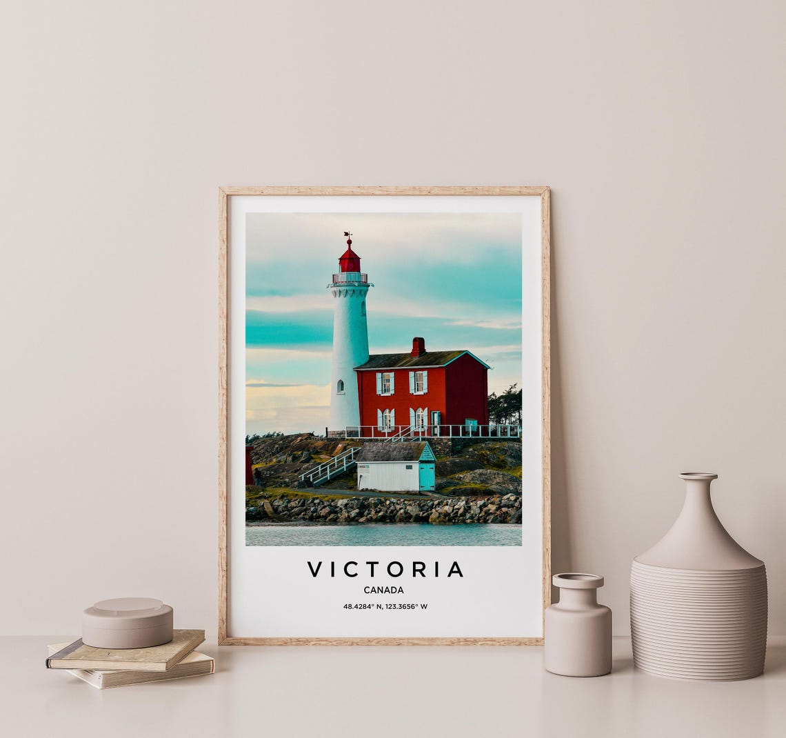 Victoria Art Victoria Print Victoria Poster Victoria Art Victoria Photo Victoria Map Victoria Painting Victoria Travel - Image 2