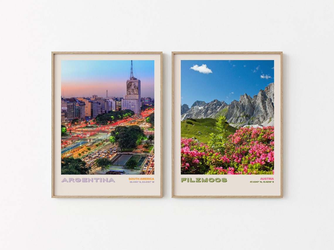 Argentina Travel Poster Argentina Print Argentina Photo Print Argentina Wall Decor Argentina Travel Art Argentina Picture Argentina 3 - Image 3
