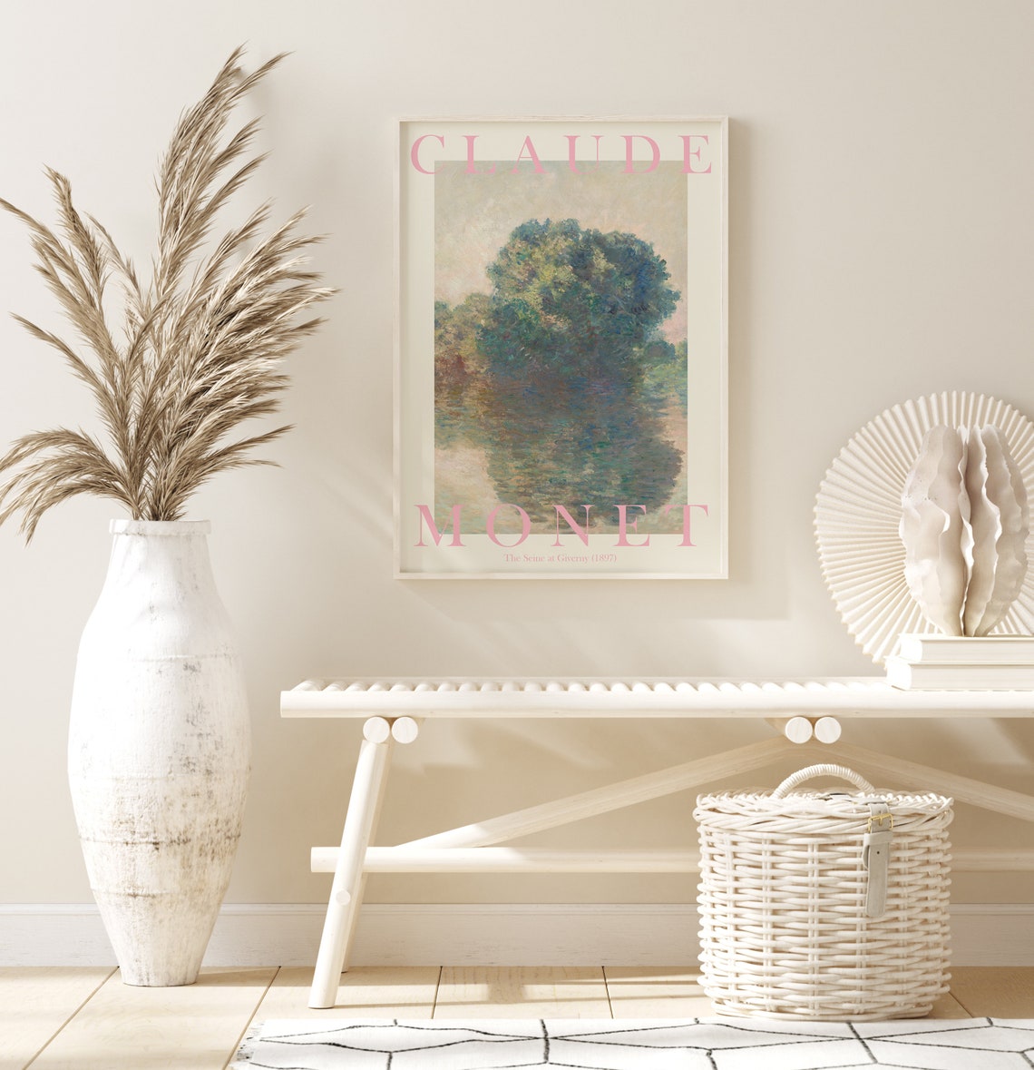 Claude Monet The Seine at Giverny 1897 Soft Morning Light Poster - Image 2