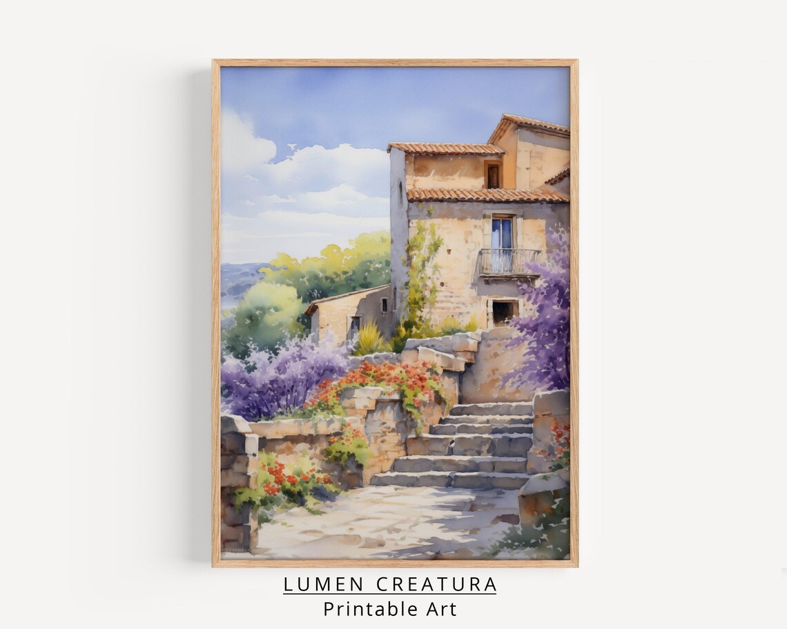 Cottage Garden Decor, Vintage French Countryside - Image 4