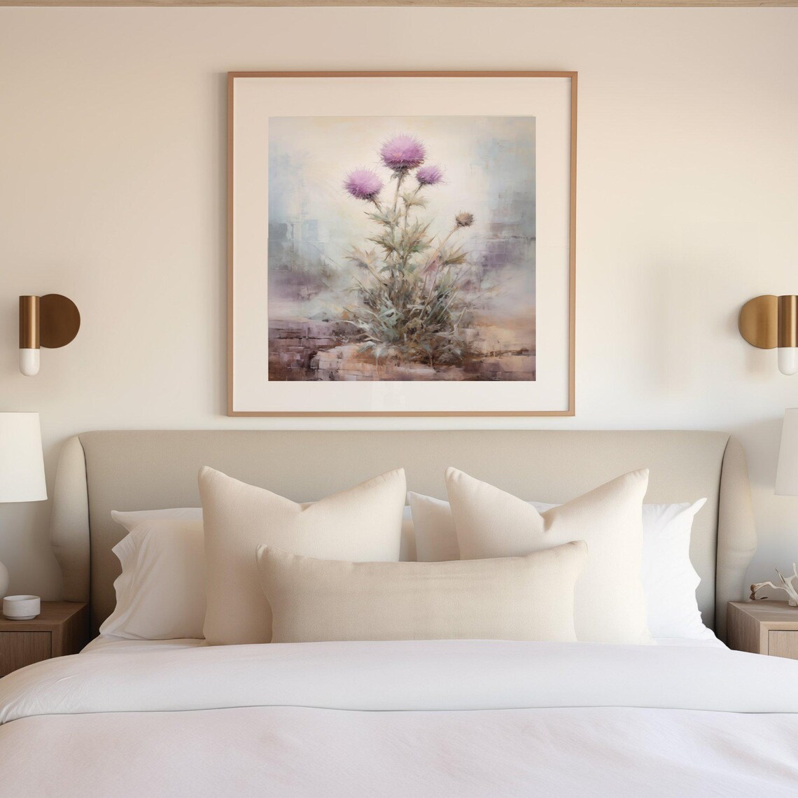 Thistle Art Decor, Farmhouse Vintage French Countryside - Image 3