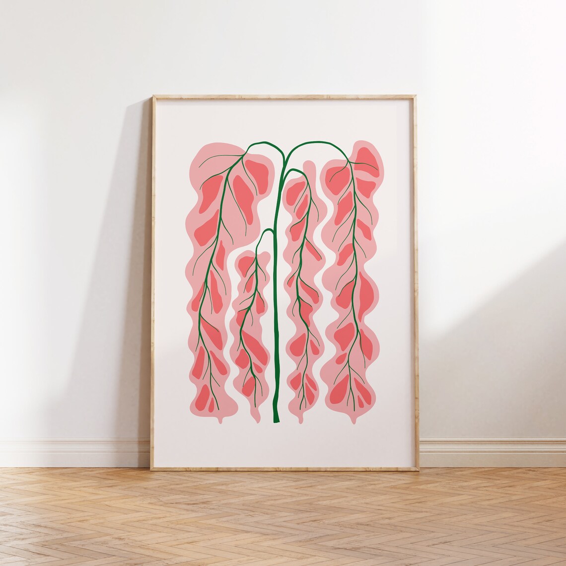 Jungle Flora Tropical Botanical Art Poster