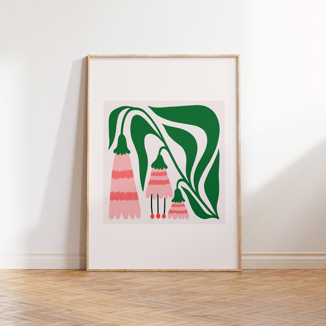 Jungle Flora Tropical Botanical Floral Poster
