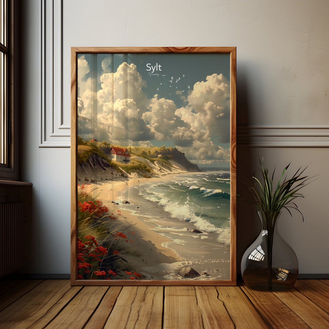 Sylt, North Sea Travel Poster, Germany Trip