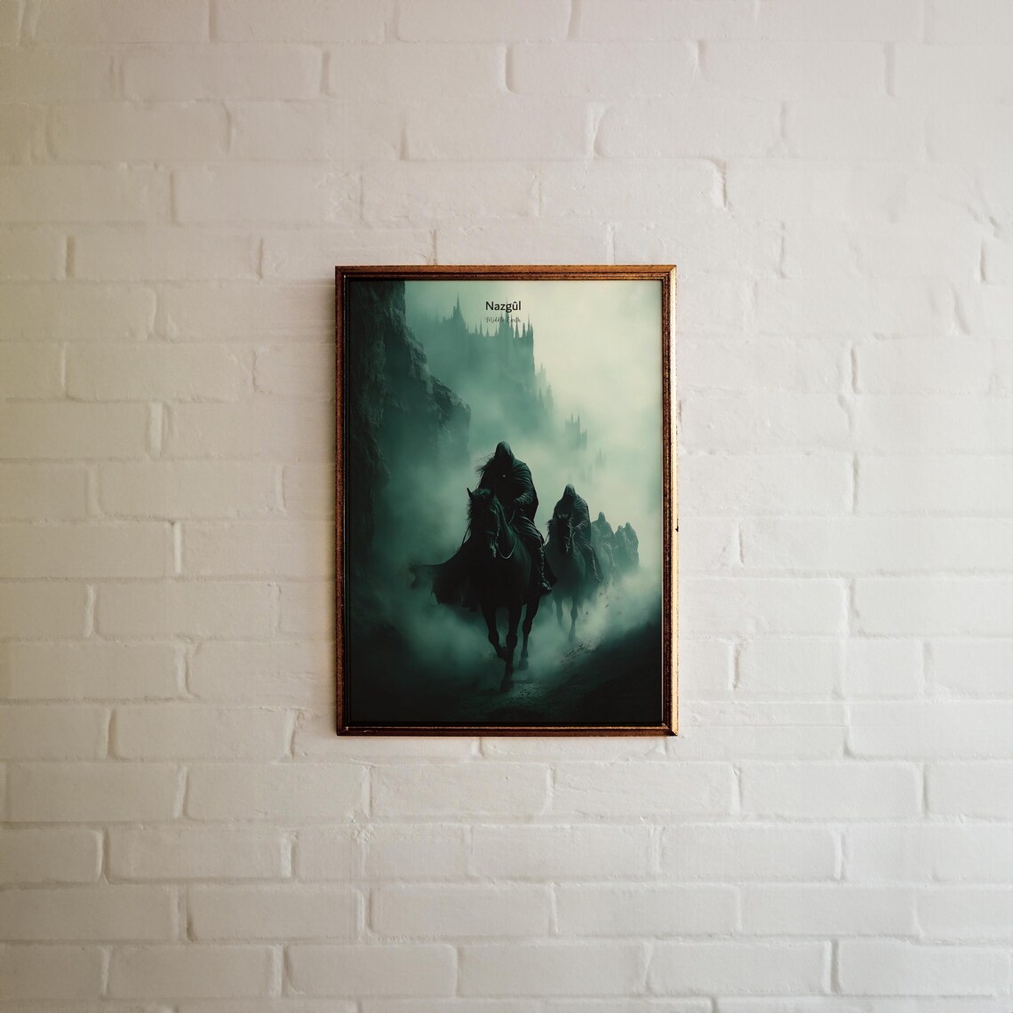 The Lord Of The Rings, Ringwraiths Mordor Art Print - Image 2