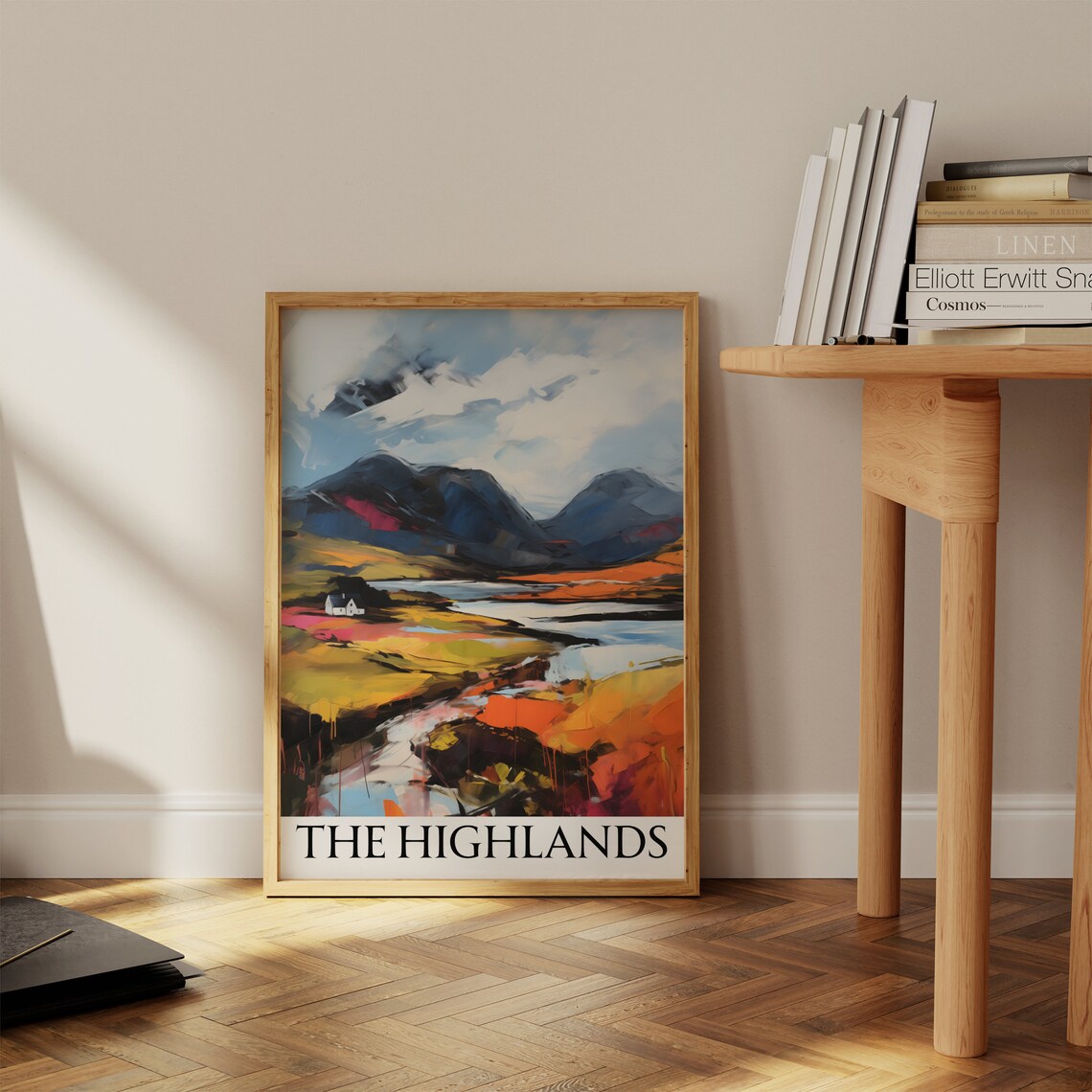 Scottish Highlands Travel Poster, Landscape Art Print - Image 3