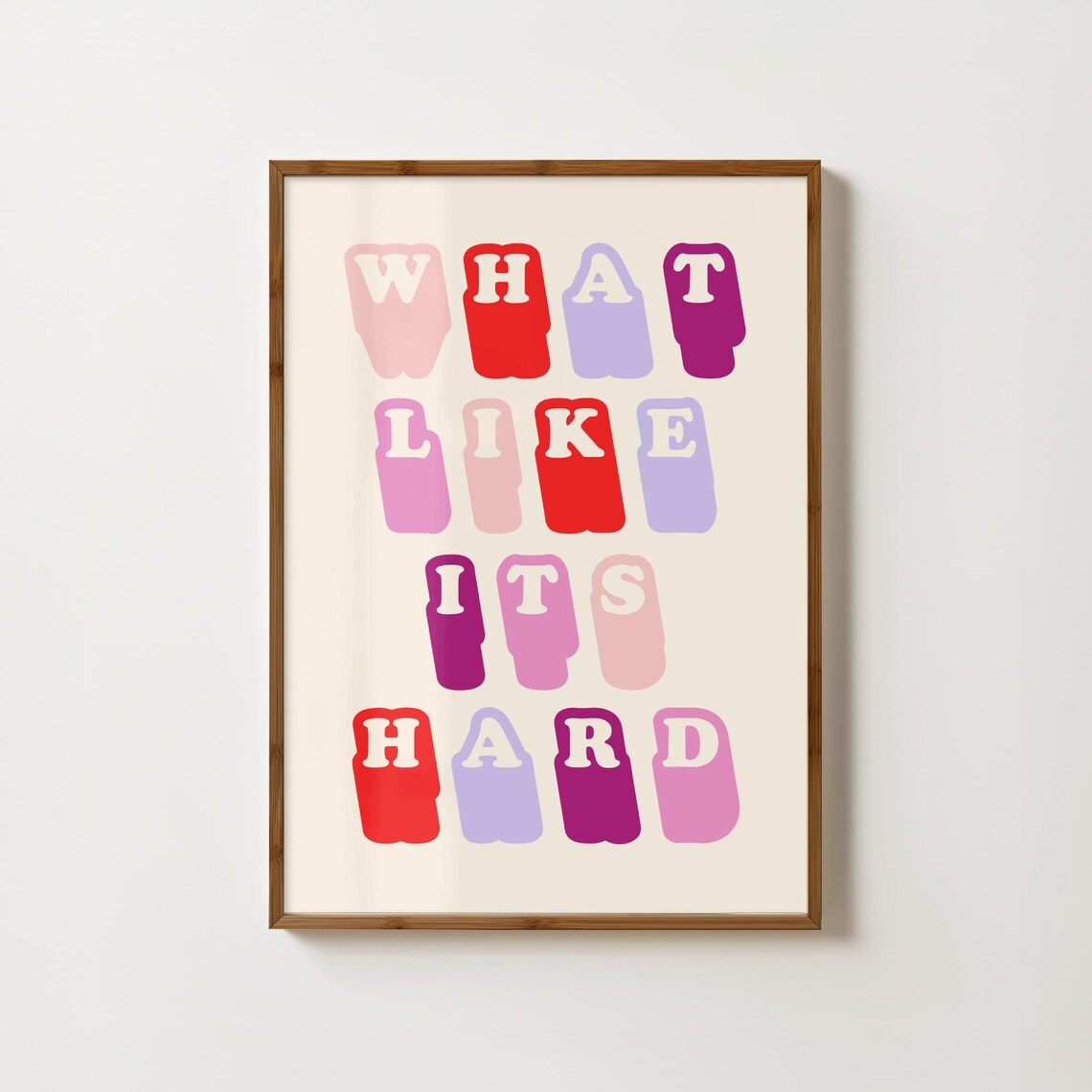 Feminist Art Print Feminism Wall Art Funny Quotes Girl Power Wall Prints Pink Wall Art Self Love Poster Female Empowerment Womans Rights