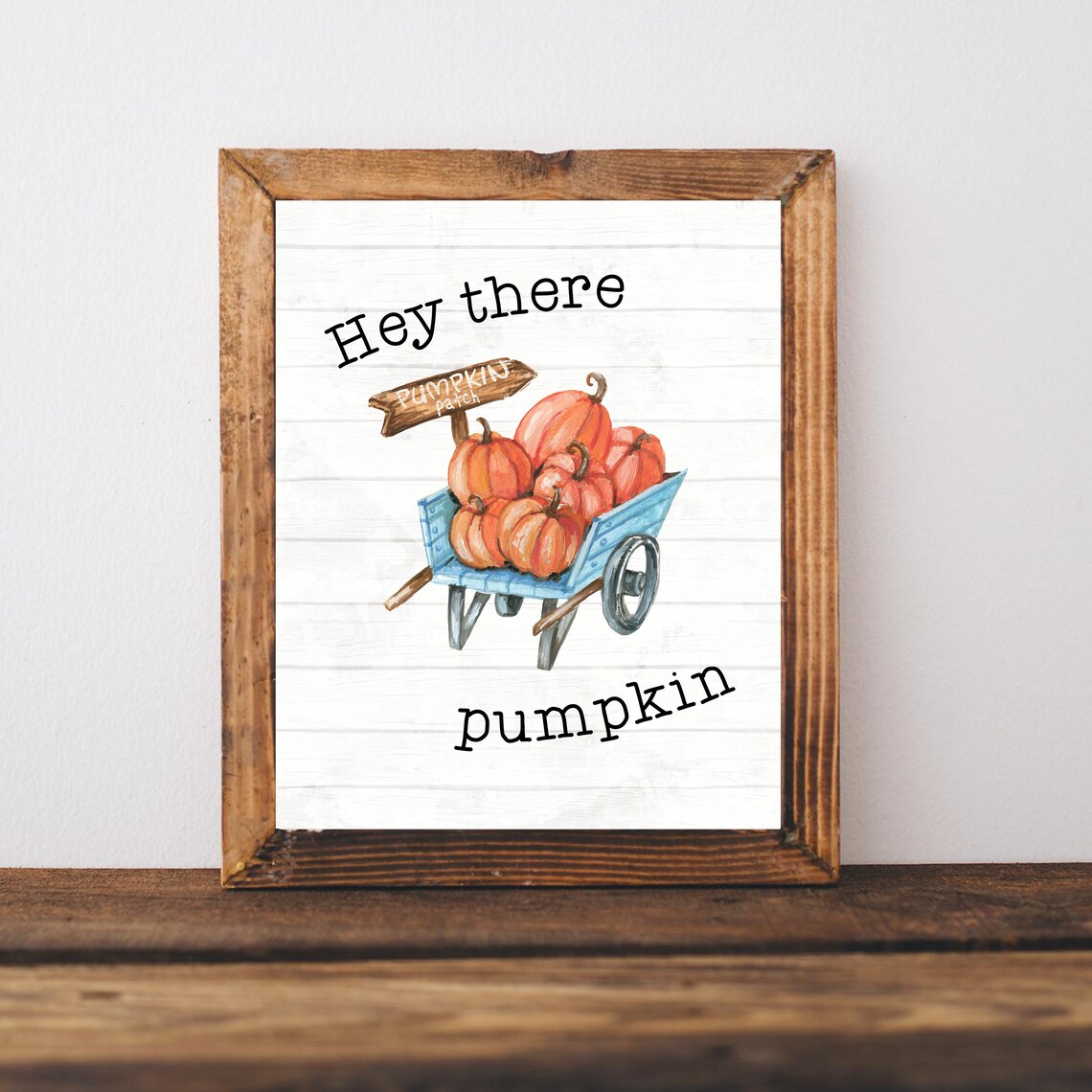 Hey There Pumpkinfall Fall Autumn Pumpkin Patch Sign