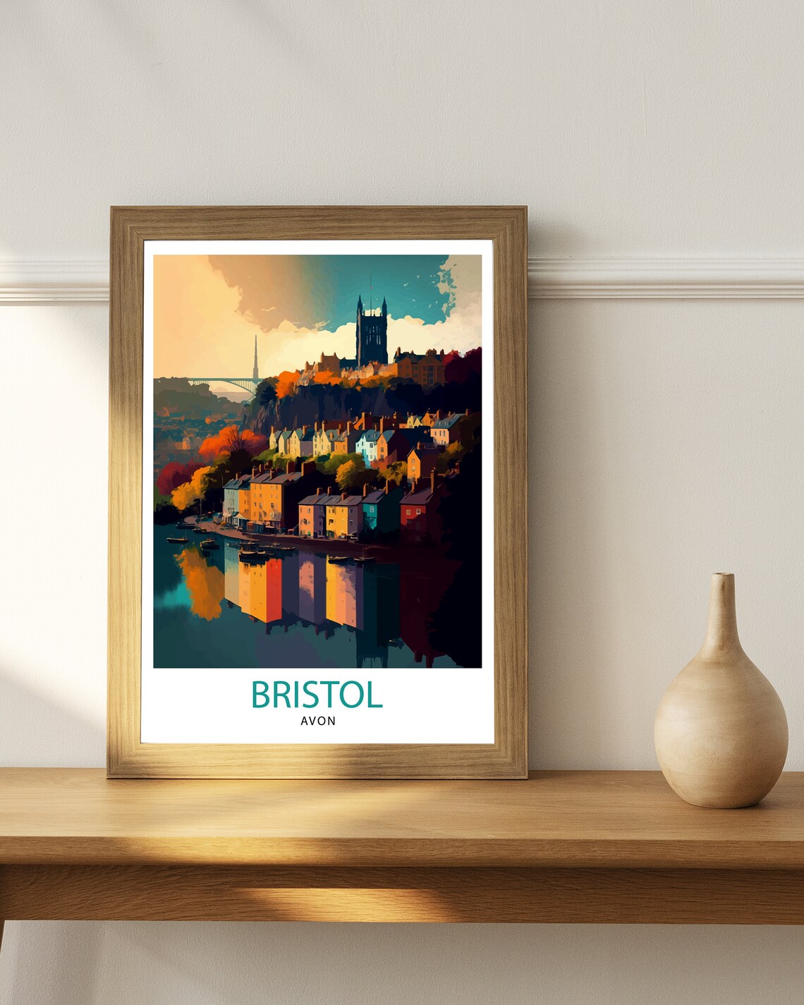 Bristol Travel Poster, Bristol UK Wall Art - Image 3