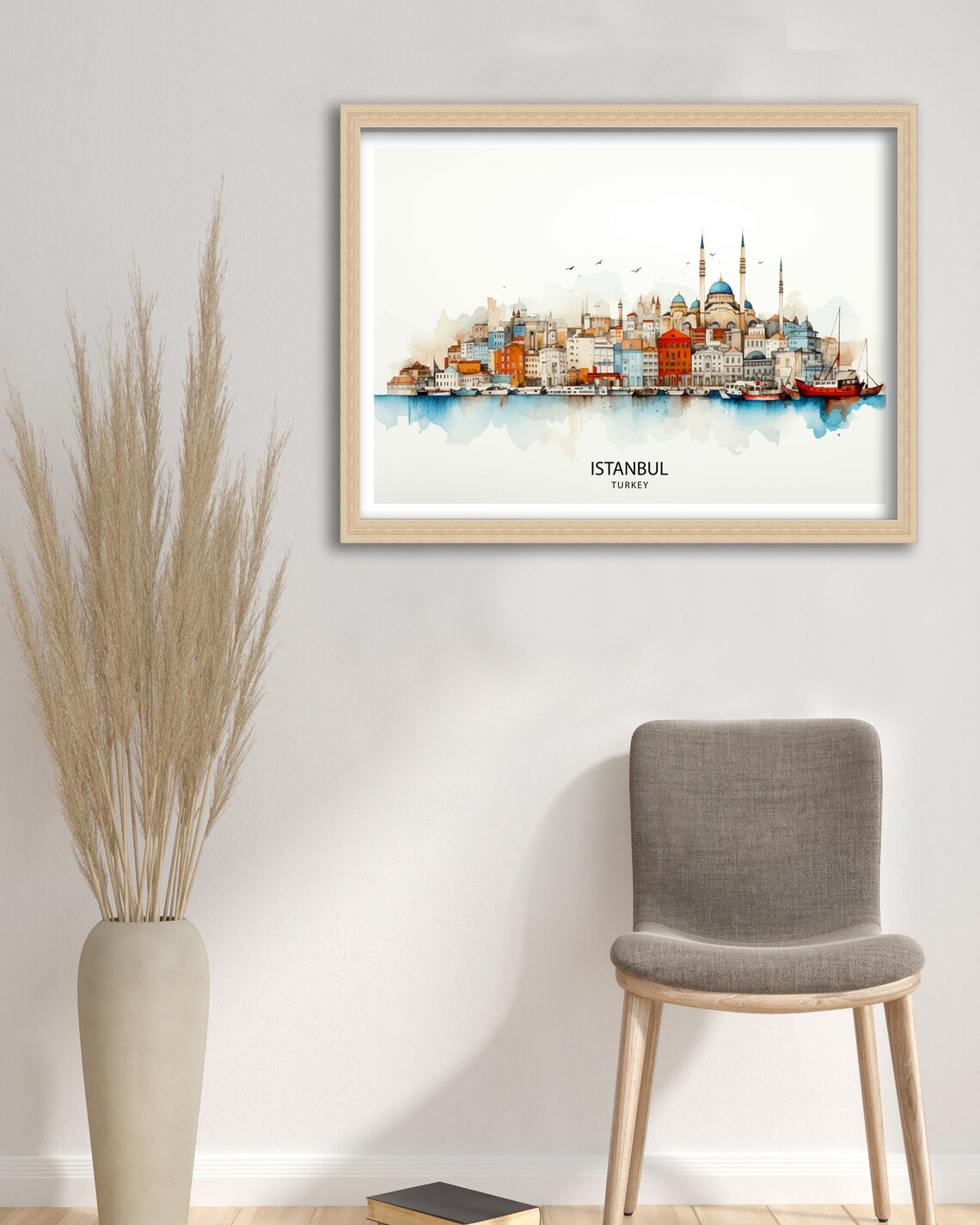Istanbul Skyline Print, Historic Bosphorus View - Image 2