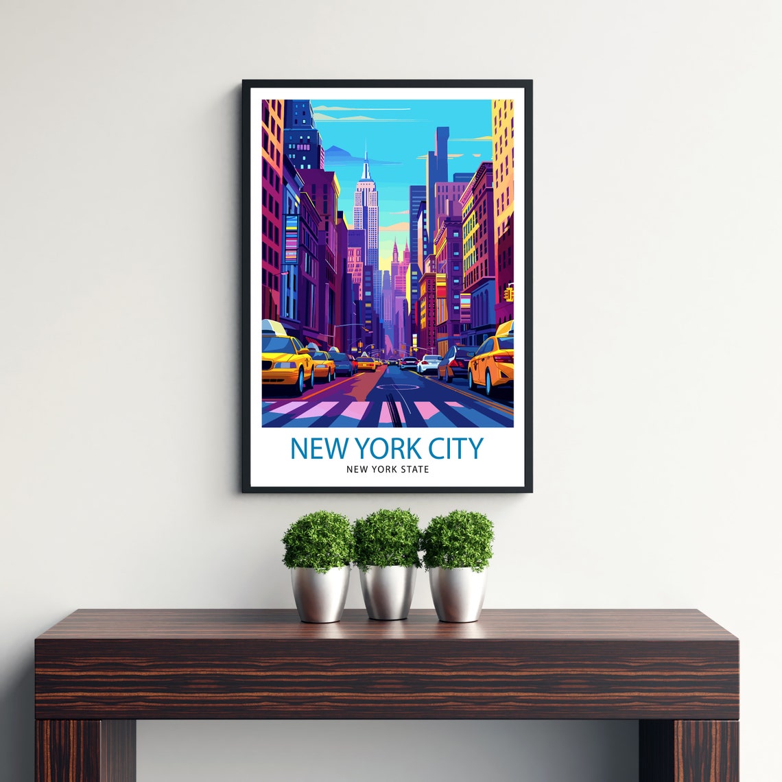 New York City Travel Poster, Wall Decor - Image 3