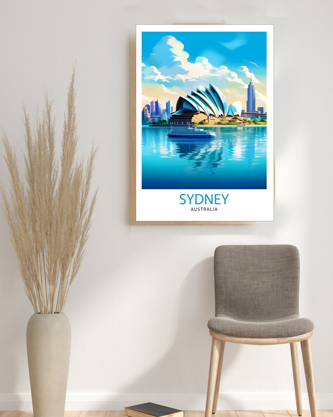 Sydney Australia Travel Poster, Sydney Wall Decor - Image 3