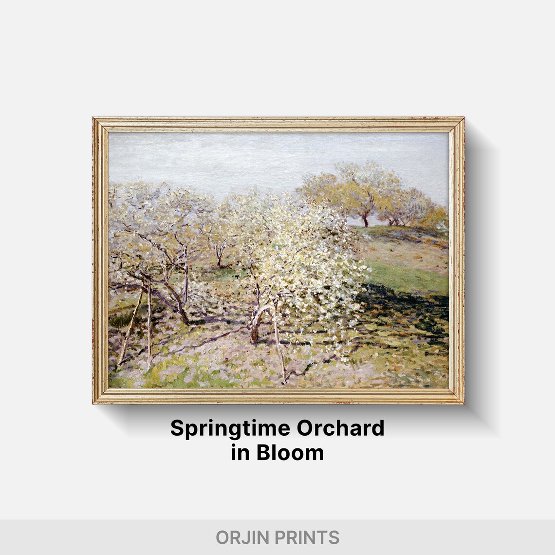 Spring Blossoms Art Print, Floral Orchard Decor - Image 2
