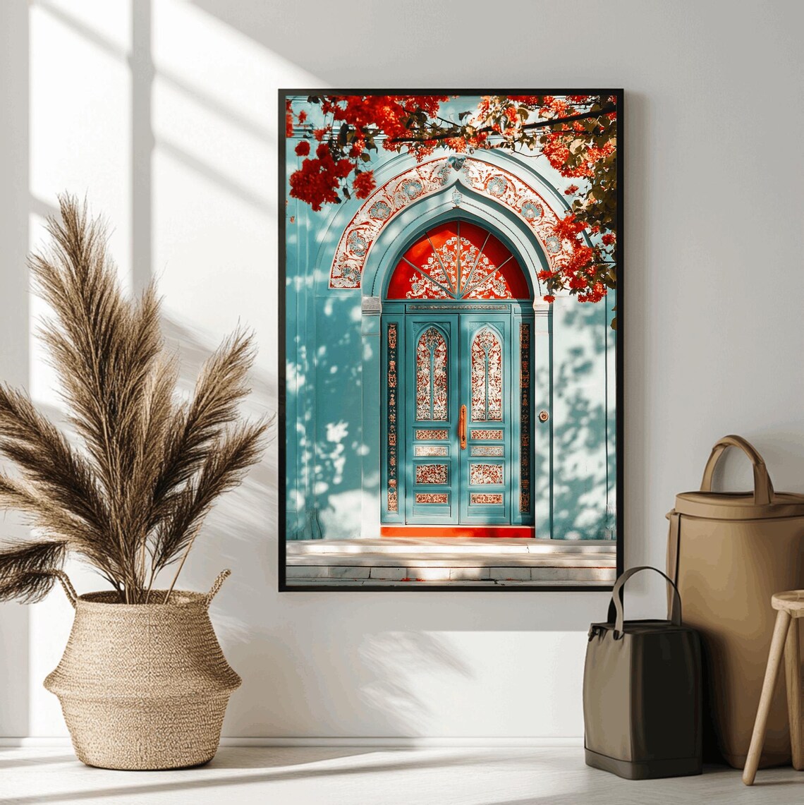 Turkish Door Art Print, Historic Ottoman Design - Image 3