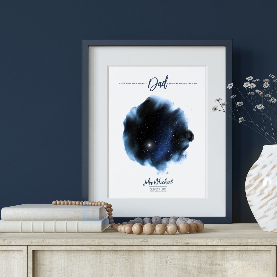 Personalized Star Map, Custom Night Sky Poster - Image 3