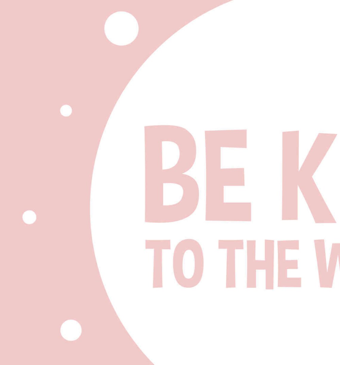 Be Kind Girl Nursery Art Print, Kids Affirmation - Image 4